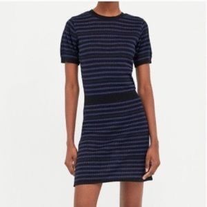 Zara Black&Navy knit dress